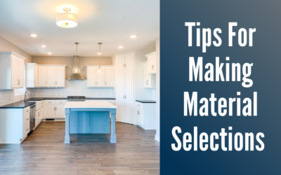 Making Selections When Building A Home
