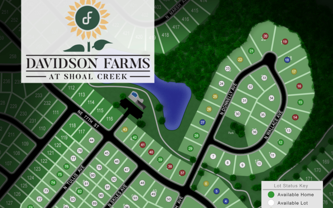 Davidson Farms Plot Map