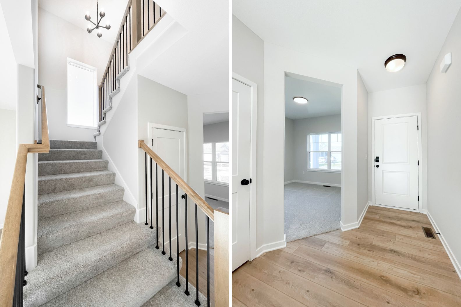 Staircase 2-Story Home For Sale In Kansas City - Hearthside Homes Of Kansas City Home Builder