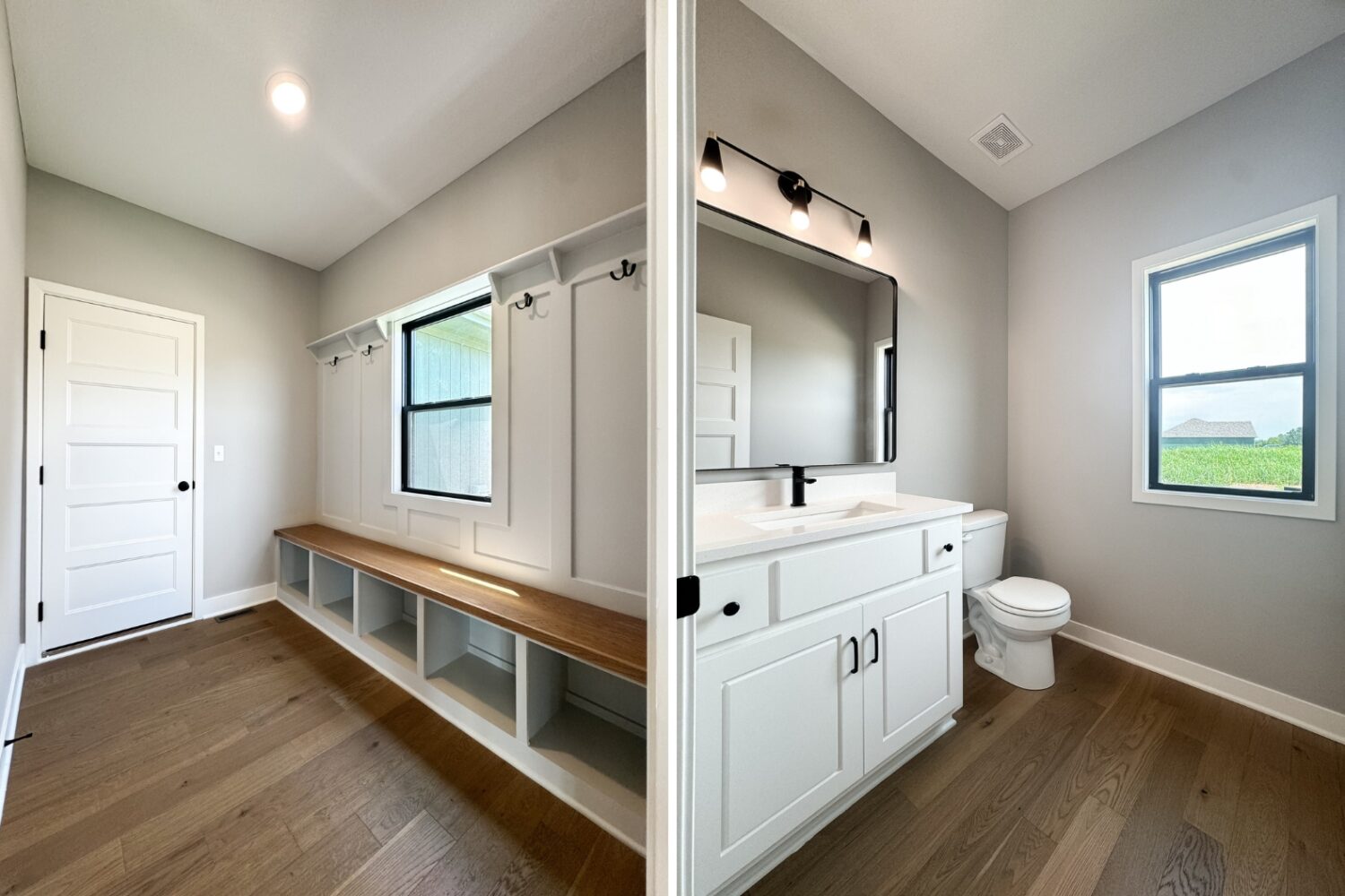 The Sycamore: A Stunning 2-Story Floor Plan in the Kansas City Northland - Drop zone Drop zone for storage and powder bath.