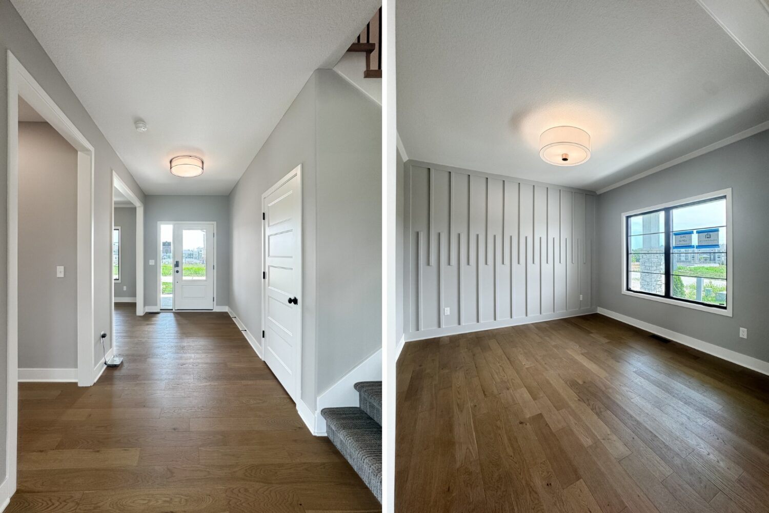 The Sycamore: A Stunning 2-Story Floor Plan in the Kansas City Northland - Flex Space Flex space home office.